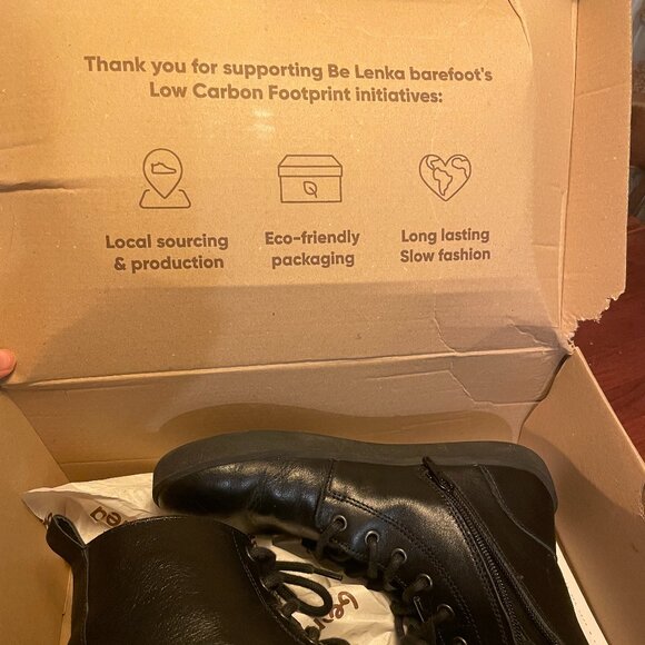 Be Lenka Atlas Lined Zip Up Ankle Boot US 5.5 EU 37 - Picture 5 of 6